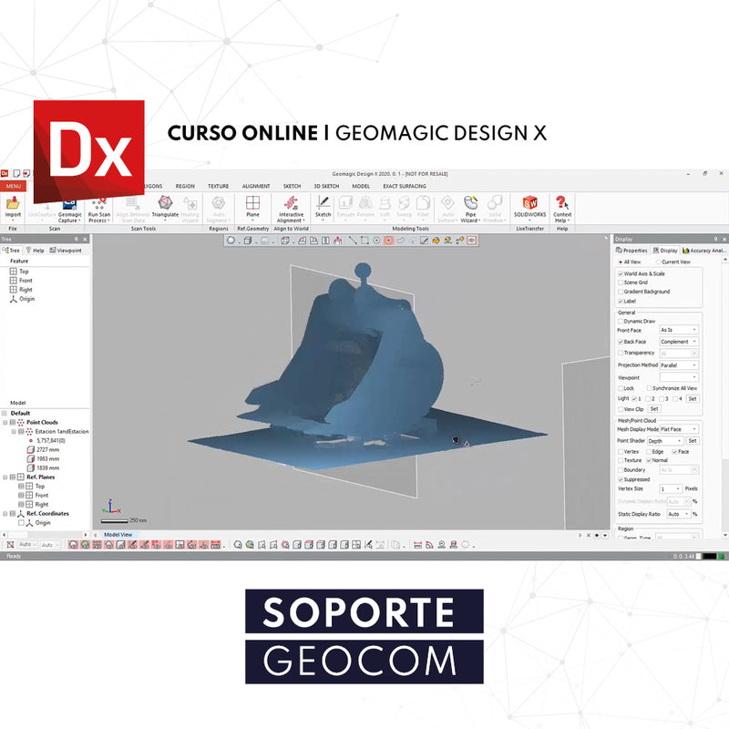 CURSO ONLINE | GEOMAGIC DESIGN X