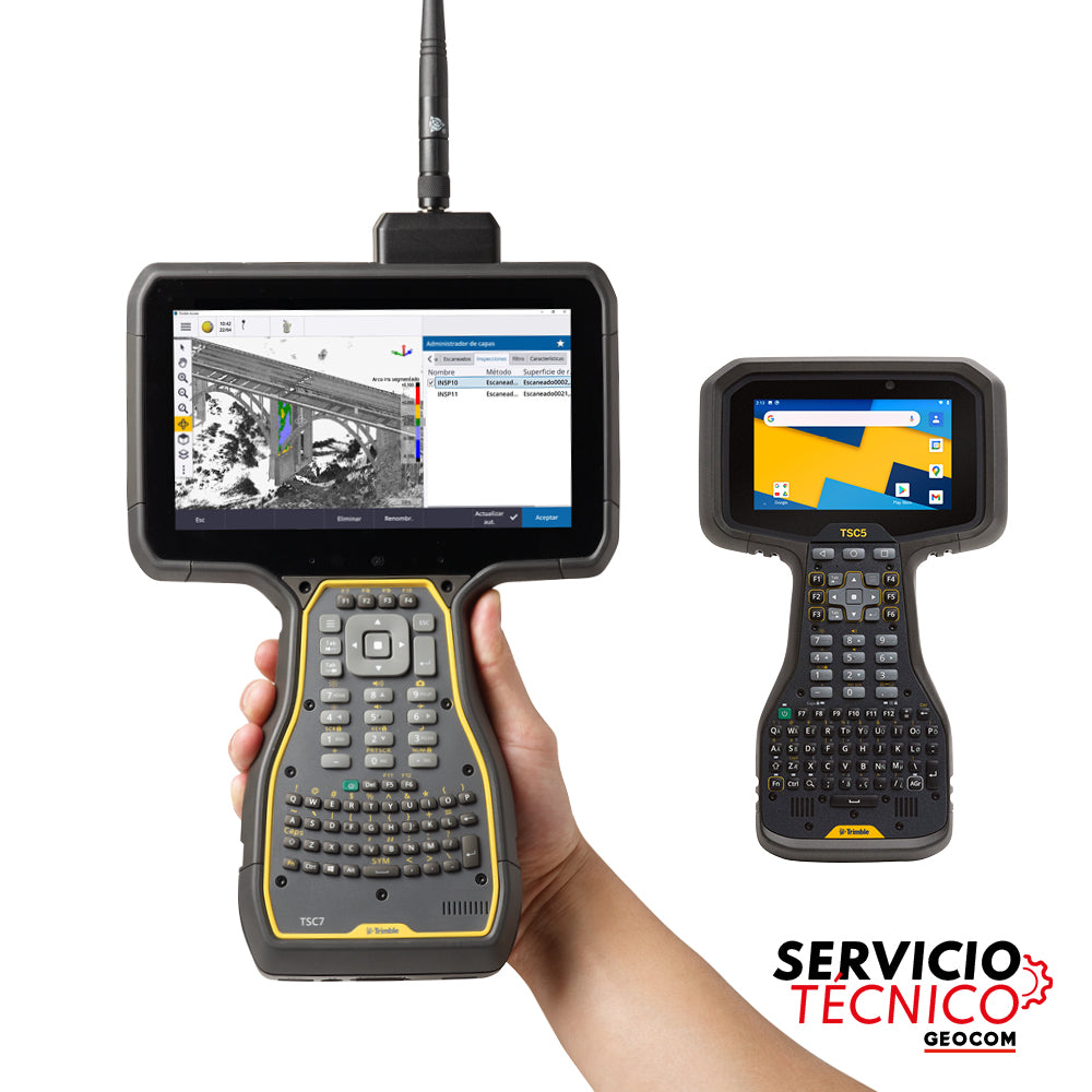 Servicio Técnico Colectoras Trimble TSC7 | TSC5