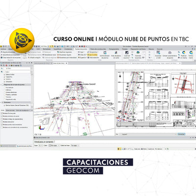 CURSO ONLINE | TRIMBLE BUSINESS CENTER - MÓDULO NUBE DE PUNTOS