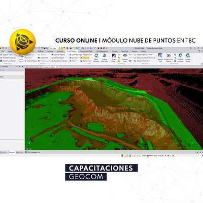 CURSO ONLINE | TRIMBLE BUSINESS CENTER - MÓDULO NUBE DE PUNTOS