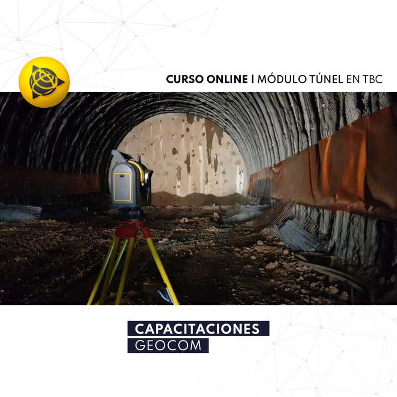 CURSO ONLINE | TRIMBLE BUSINESS CENTER - MÓDULO TÚNEL