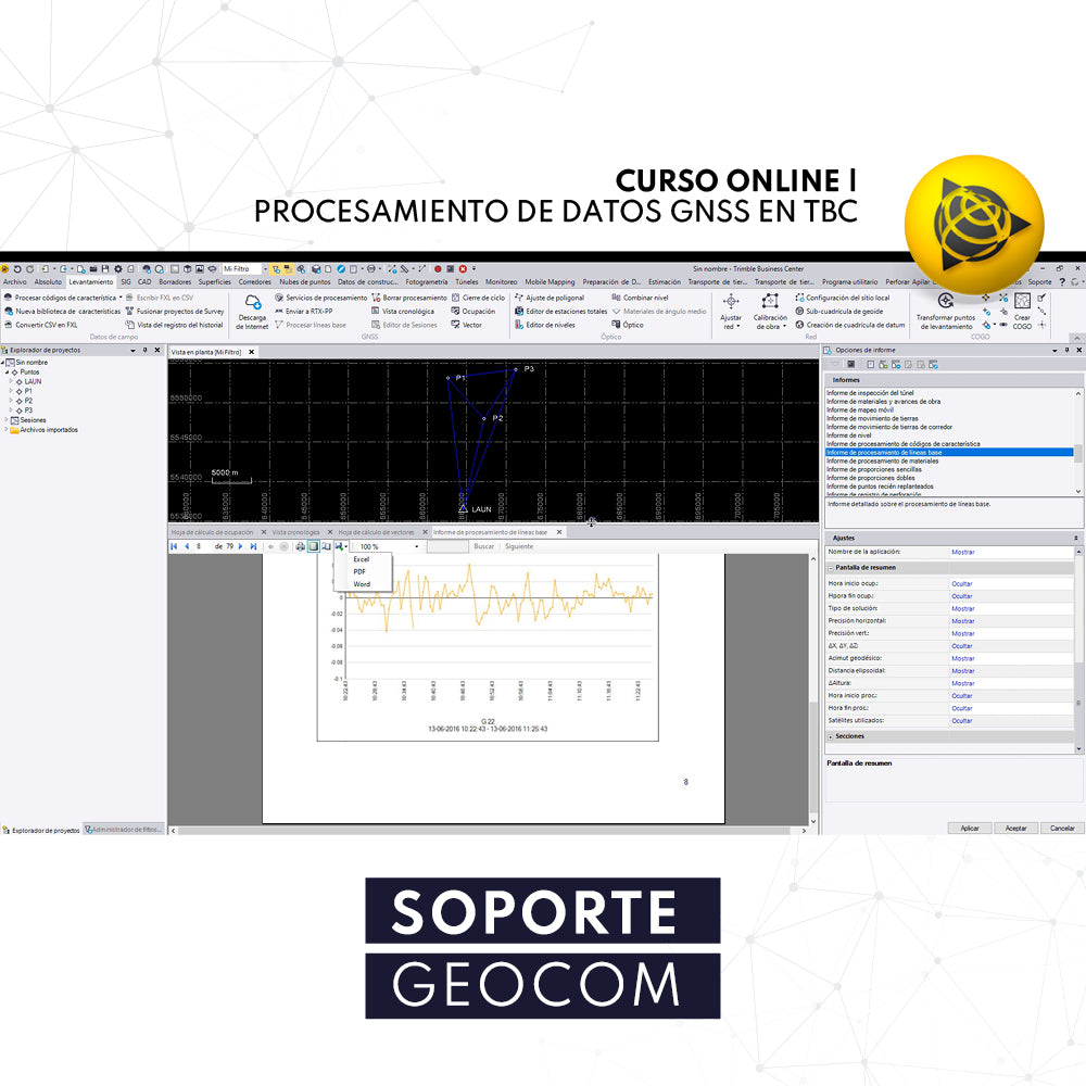 ONLINE COURSE | GNSS DATA PROCESSING IN TBC