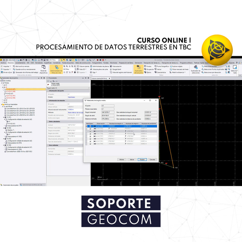 Curso Online | Procesamiento de datos terrestres en TBC